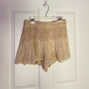 Charlotte Russe flowy shorts